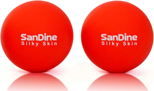 Sandine Lacrosse Massage Balls for Deep Tissue Massage, Relieve Muscle Tension and Pain, Improve Flexibility, Ideal for Trigger Point Myofascial Therapy