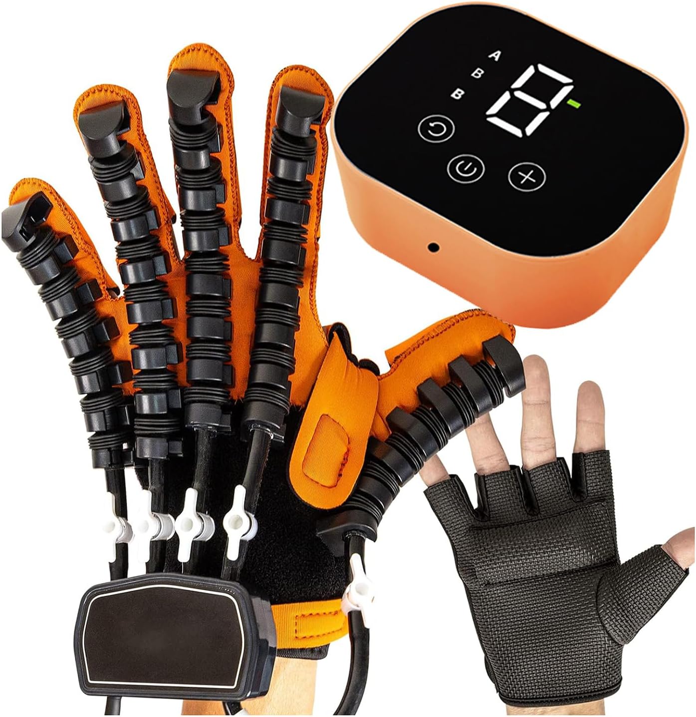 XGXHIN 3 Mode Robotic Hand Rehabilitation Gloves, Physical Therapy Equipment for Stroke Recovery and Finger Training