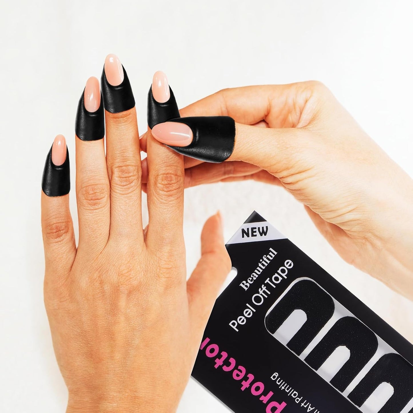FRCOLOR 200 Sheets Nail Polish Protector Nail Guards Nail Gel Stickers Nail Care Tools Nail Polish Protector For Fingers