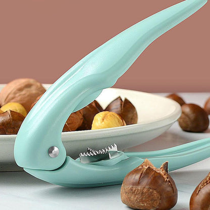 Chestnut Peeler | Ergonomic Grip Design Nutcracker - Multifunctional Manual Chestnut Cutter Tools, Home Kitchen Gadget for Indoor Outdoor