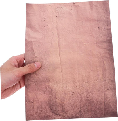 Tofficu Antique Old Fashioned Papers Vintage Aesthetic Stationery Paper Thick Writing for Printing Letter Writing DIY Crafts