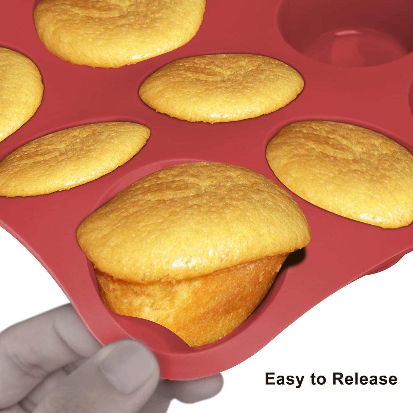 Aschef Silicone Nonstick Baking Pans Mold Tray Supplies Tools Bakeware Set, Food Grade for Muffin Donuts Pizza Tiramisu Cake Pan Cookie Sheets Cookware Set for Oven