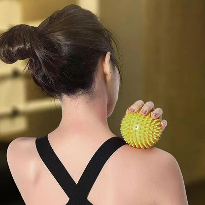 Nutabevr 3 Pieces Massage Ball Set Sports Stress Relief Self Massage Reflexology Trigger Point Massage Stress Exercise Muscle Recovery