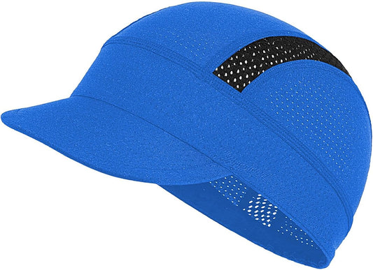 Bike Hat, Hard cap Liner, Mesh Headwear, Sun Visor Helmet, Breathable Protective Gear for Cycling Workout Skiing Fishing Construction Camping Football Hiking, 5.12x2.36 Inches