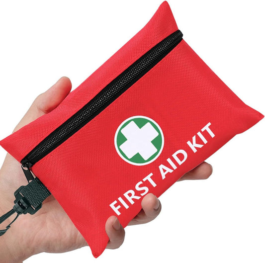 First Aid Kit 147pcs, First Aid Kit Designed for Family Emergency Care. Ideal for Cars, Offices, Sports,Homes, Schools, Travel, Camping, Sports, Workplace & Outdoor