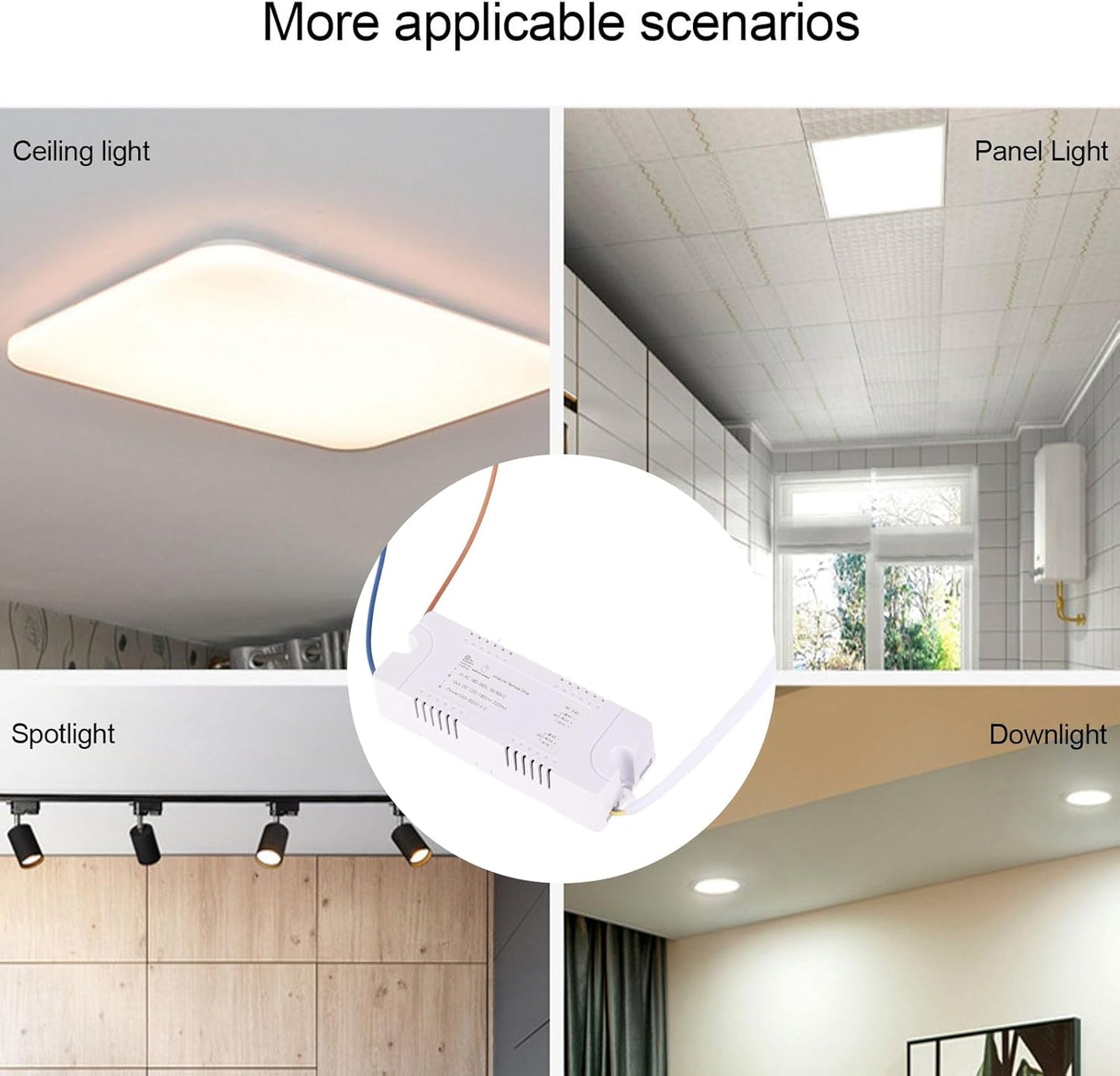 Sustvita Voice Control LED Driver Dimboot App Remote Control 2.4G Intelligent Driver AC180-260V, Smart Lighting Solutioning Solutioning