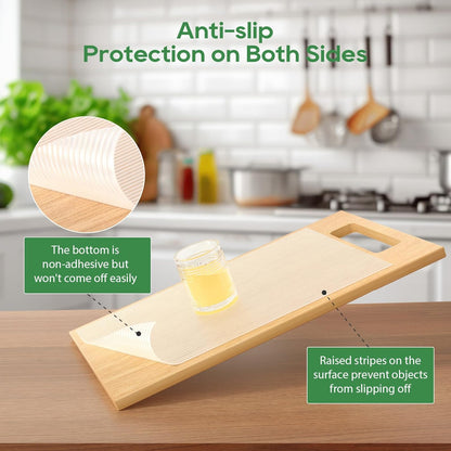 Anoak Shelf Liner Cabinet Liner, Non Adhesive Washable 17.5 Inch x 20 FT(240 Inch) Waterproof Durable Non-Slip Shelf Liner for Kitchen, Drawer, Refrigerator