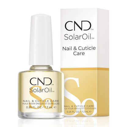 CND SolarOil Cuticle Oil, Blend Of Jojoba, Vitamin E, Rice Bran & Sweet Almond Oils, Moisturizes & Conditions