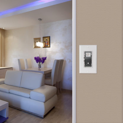 SkylinkHome SK-8 Wireless DIY 3-Way On Off Anywhere Lighting Home Automation Control Smart Wall Switch Set - No Neutral Wire Required