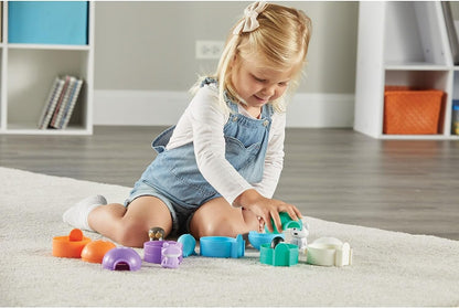 Learning Resources Sort & Seek Polar Animals, Toddler Activities, Educational Toys, Educational Toy Set Color, Teaching Toys, 15 Pieces, Age 18 Months+