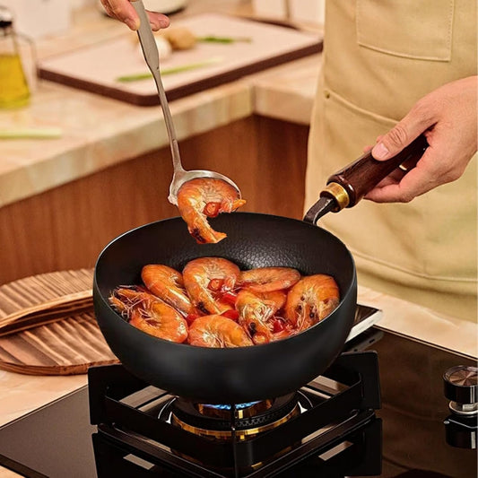 Soffriggere la padella con coperchio, padella con coperchio | Pentola per zuppa non stick sicura riutilizzabile con coperchio | Utensili da cucina e gadget per friggire, friggere, stufare