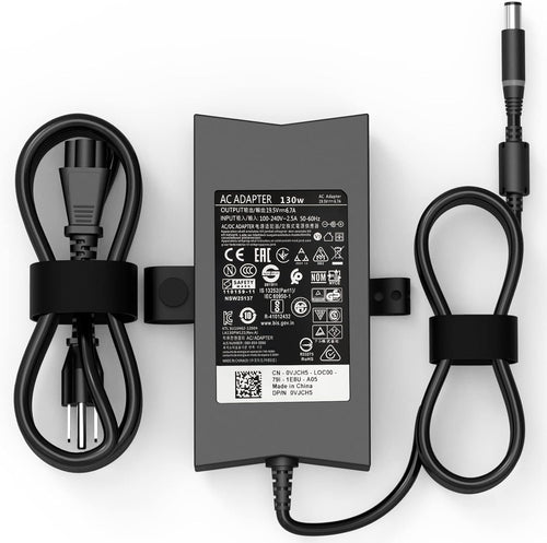 130W AC Charger for Dell inspiron 15 7559,Dell Precision 3510 3520 3530 M90 M2400 M4400 M4500 M6300,PA-4E LA130PM121 DA130PE1-00 JU012 Laptop Adapter