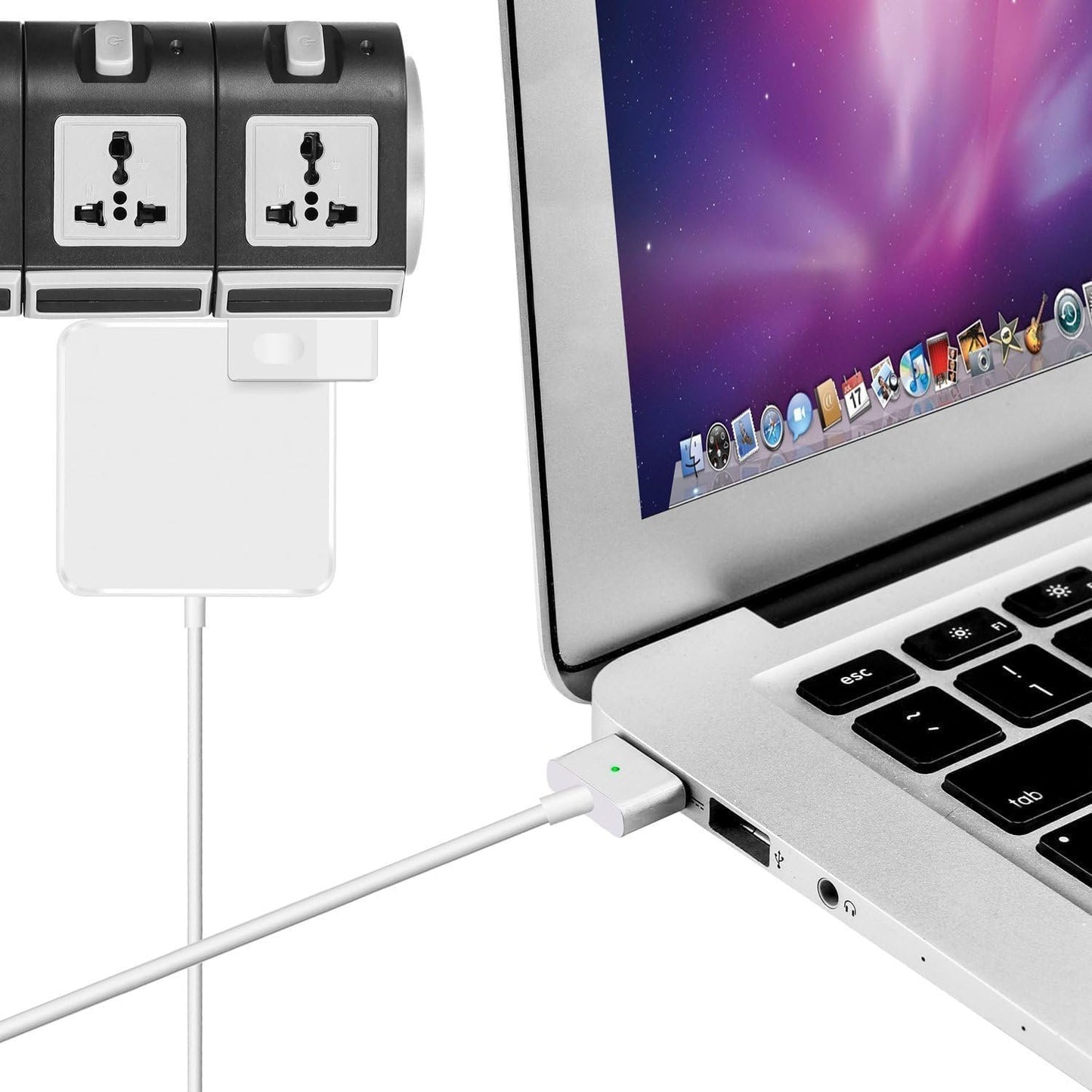Mac Book Pro Charger 85W(T-Tip) Power Adapter, Replacement for Mac Book Air/Pro with 13/15-inch Retina Display-(Between 2012-2017)