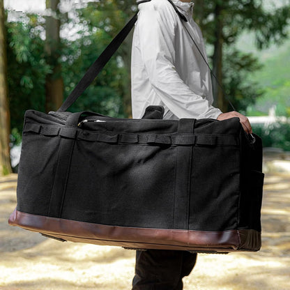 Camping Organizer, Kitchen Storage, 29.53x15.75x15.75 inches, Portable Gear Bag, Heavy-Duty Large Capacity Sack, Canvas Polyester, for Survival Adventure Hunting Utility, Travel