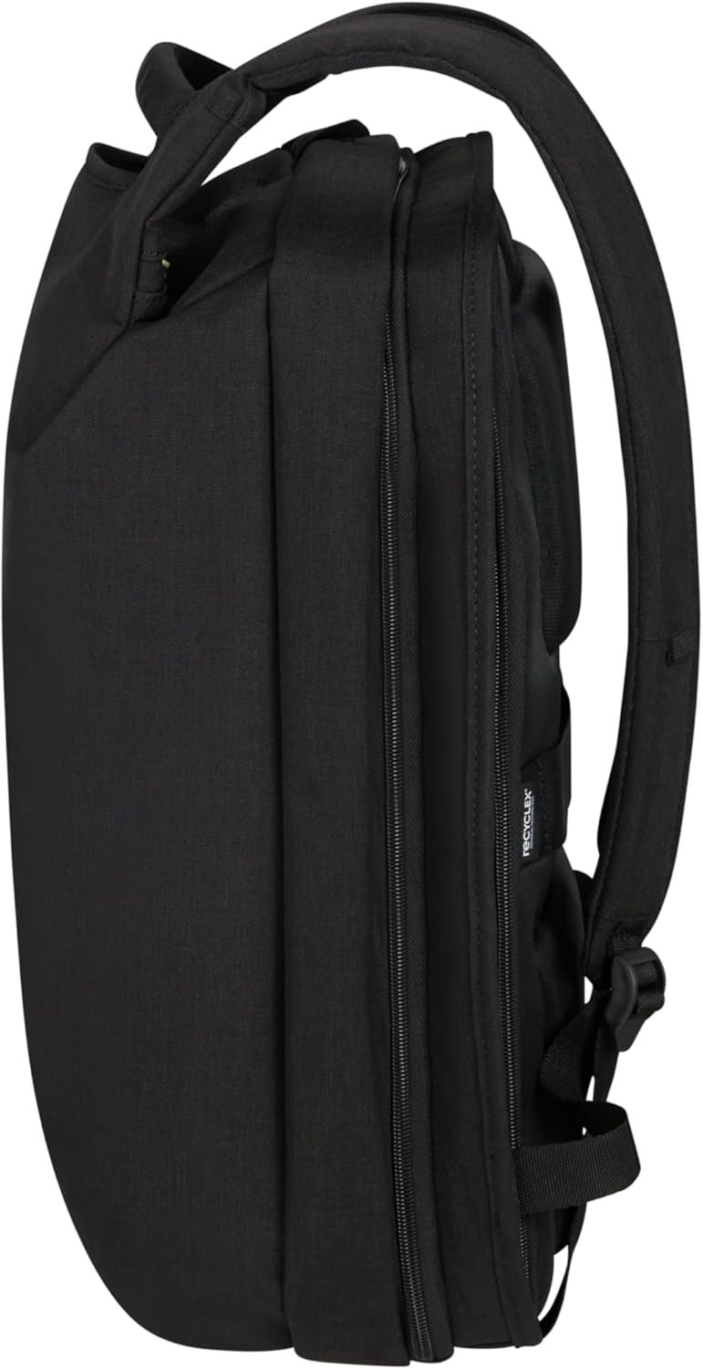 Samsonite Securipak Laptop Backpack, Black Steel, Travel Backpack 15.6" EXP
