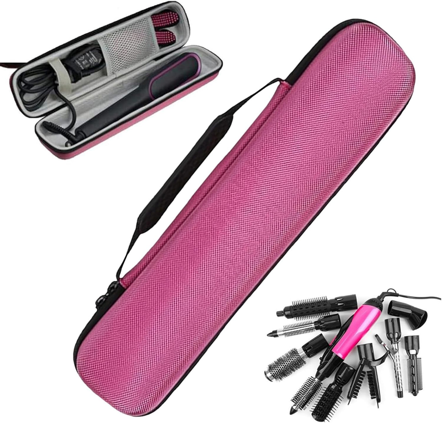 Borsa da viaggio per utensili per capelli | sacchetto in ferro impermeabile | buona capacità impermeabile, materiale da viaggio portatile, accessorio multifunzionale per la cura dei capelli per