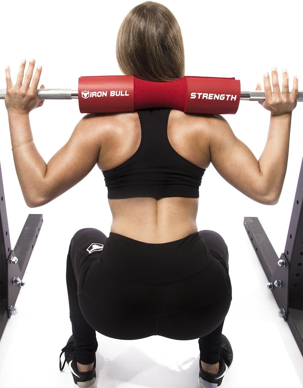 Advanced Squat Pad - Barbell Pad for Squats, Lunges & Hip Thrusts - Neck & Shoulder Protective Pad Support