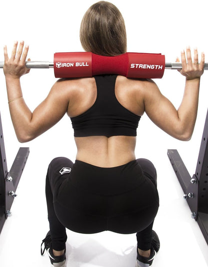 Advanced Squat Pad - Barbell Pad for Squats, Lunges & Hip Thrusts - Neck & Shoulder Protective Pad Support