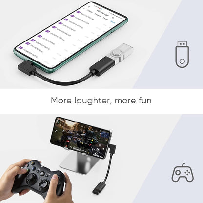 CableCreation Type C to USB 3.0 Adapter, 90 Degree USB C Male to USB A Female OTG Cable Adapter, Compatible with MacBook Pro, Samsung Note 8, Dell XPS 15 etc., 15 cm/Black