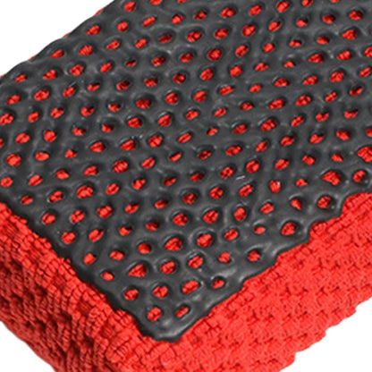 Car Detailing Sponge, Wash Mud Brush, 5.12in Cleaning Scrub Tool, Non Scratch, All Purpose Utility Pad for Auto Care, Household, Garage, Vehicle, Interior, Exterior Use