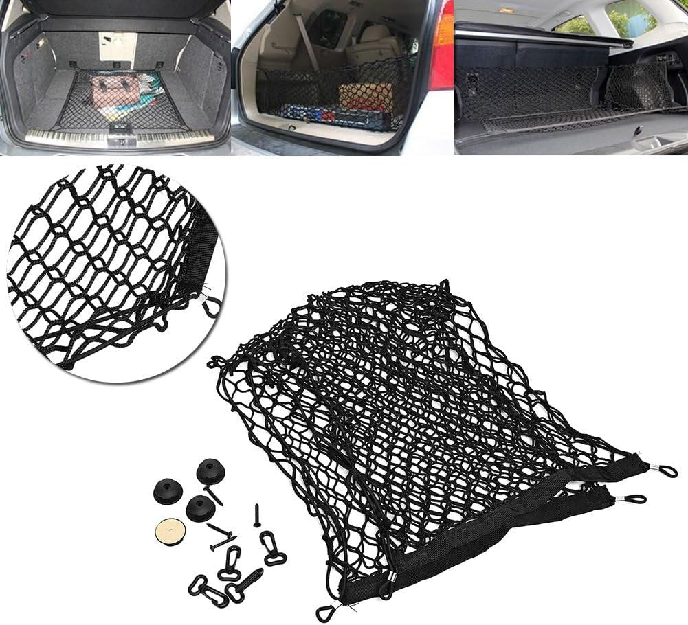 Universal Car Truck Seat Rear Cargo Nylon Net Pocket Storage Bag Luggage Organizer Hook Pouch Hammock