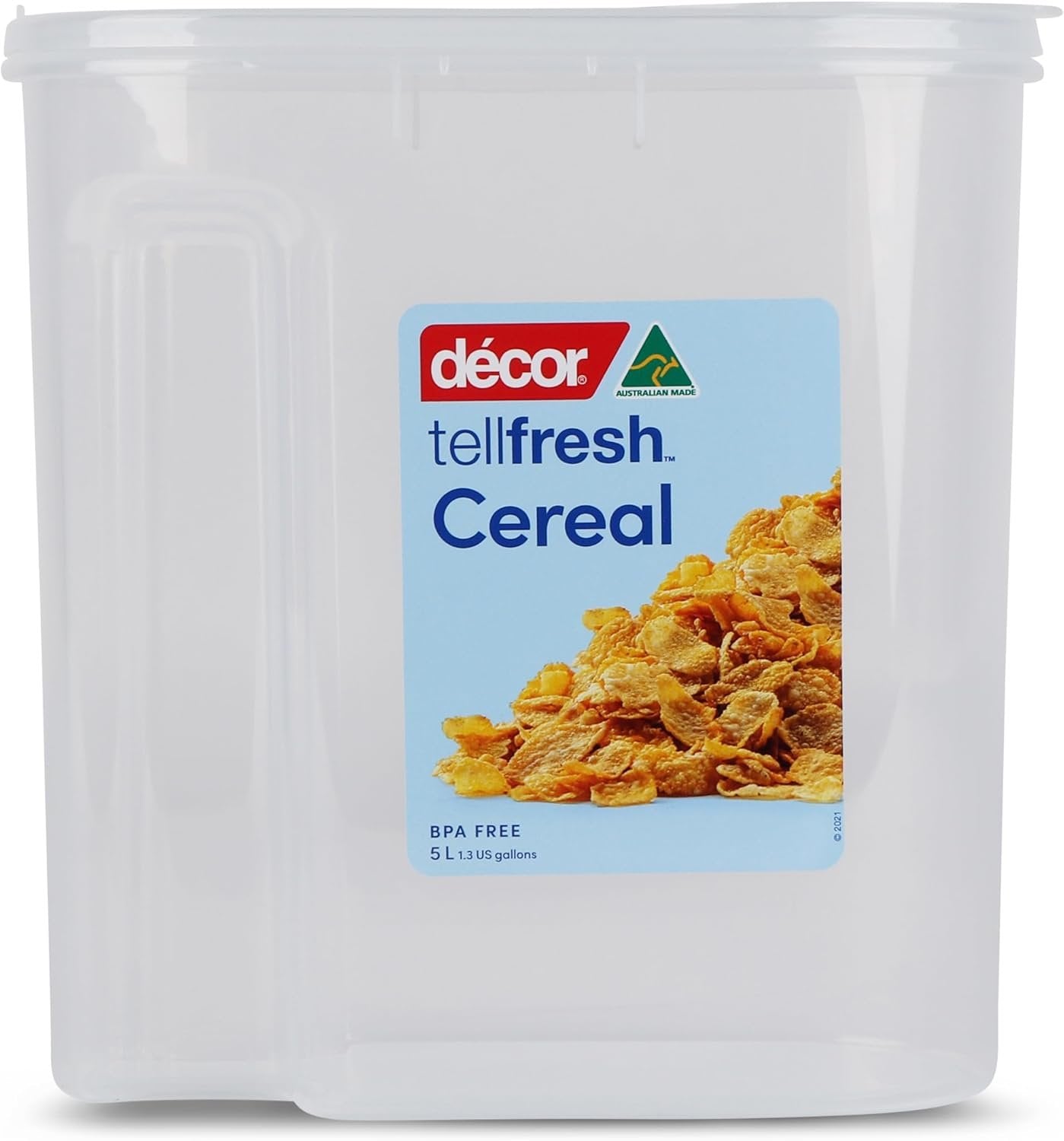 DÃ©cor 072071-004 Cereal Container, 5 L, Clear