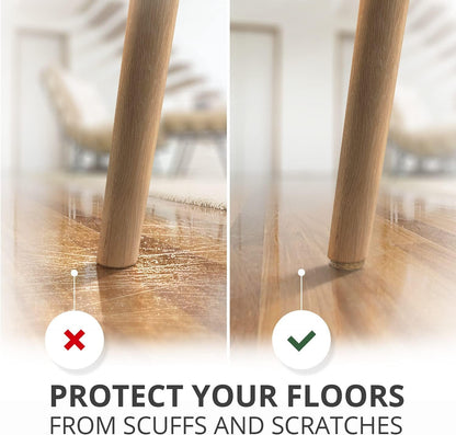 X-PROTECTOR Felt Furniture Pads 181 Pack - Premium Felt Pads Furniture Feet Your Best Wood Floor Protectors - Protect Your Hardwood Flooring