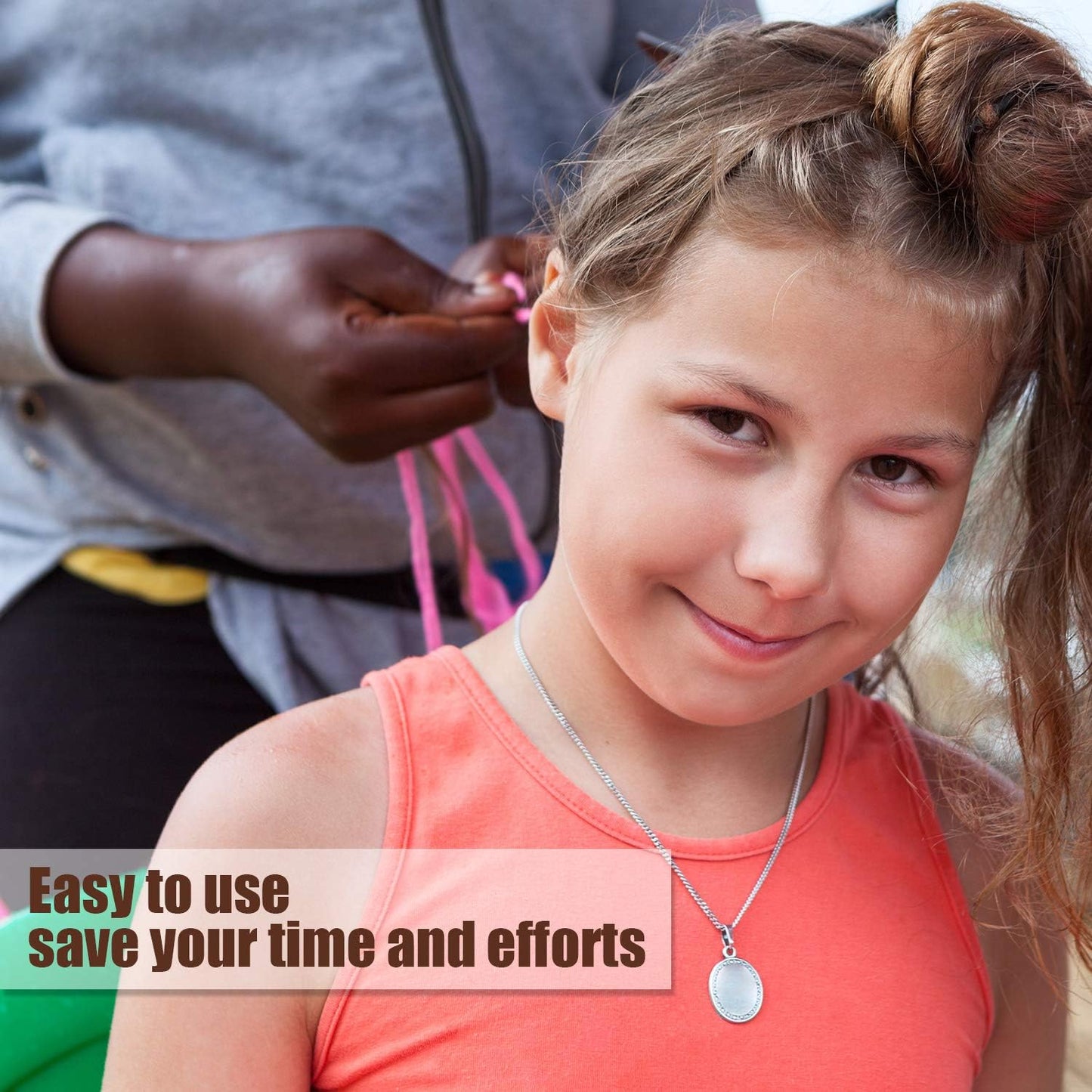 WILLBOND 8 Pcs Dreadlock Interlocking Tool for Locs Sisterlock Retighten Tool for Dreadlocks Interlocks Crochet Braiding Hair Tightening Extensions Accessory (Silver)