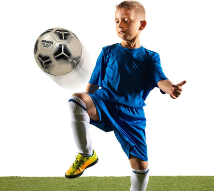 MONDO Toys 13453 Hot Play Sewn Football - Official Product 5-400g-2 Assorted-13453, Assorted Colours, Size 5,