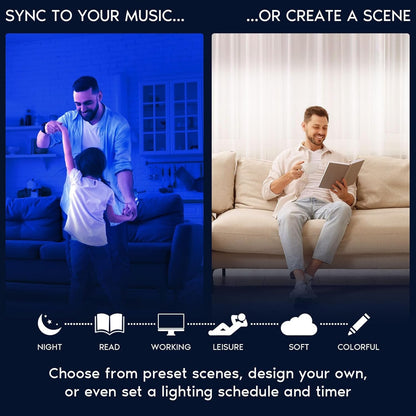 LUXRITE 4 Inch Square Smart LED Recessed Lighting, RGBW Color Changing, WiFi App Control, Voice Control with Alexa and Google Home, No Hub Required, 10.5W 700LM, CRI 90, IC Rated, Wet Rated (4 Pack)