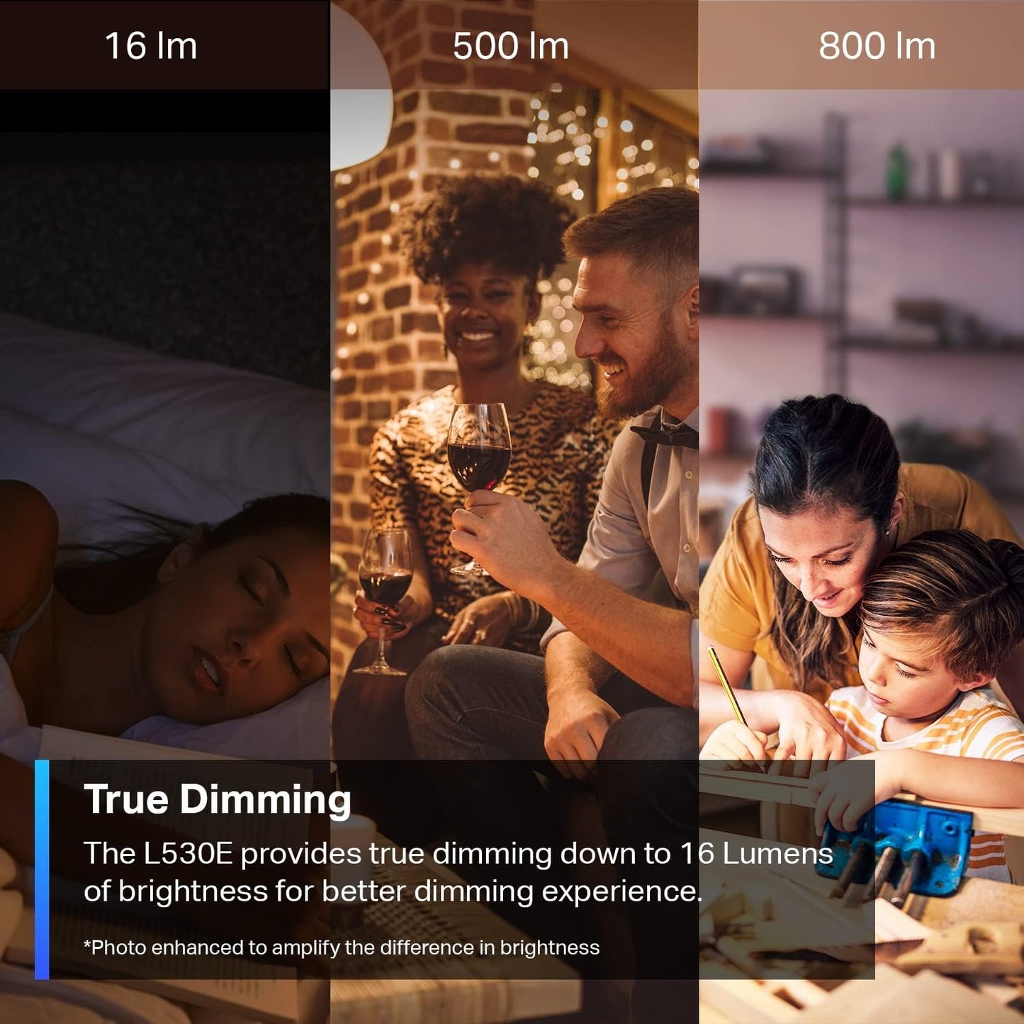 TP-Link Tapo Smart Wi-Fi Light Bulbs, 16M Colors RGBW, Dimmable, Compatible w/Alexa and Google Home, A19, 60W Equivalent, 800LM, 2.4GHz WiFi only, No Hub Required, Tapo L530E(2-Pack)