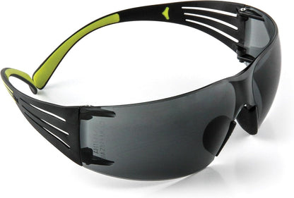 3M Pro SecureFit 400 Eye Protection Safety Glasses, Black Frame and 3 Lens Styles, Anti-fog, 3 Pairs - SF400-W-3PK-PS