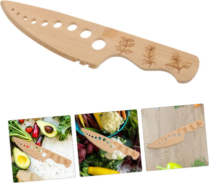 CIYODO Wooden Vegetable Stripper Tool Leaves Remover for Easy Vegetable Preparation and Smooth Peeling Tool for Kitchen Use Lightweight and Practical Kitchen Gadget