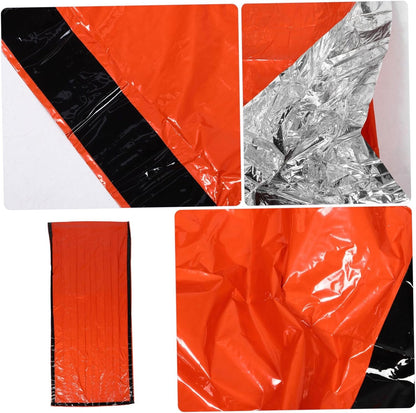 Abaodam 3 Set Emergency Compression Bivy Sack with Storage Bag Portable Thermal Blanket for Hiking Camping and Outdoor Survival