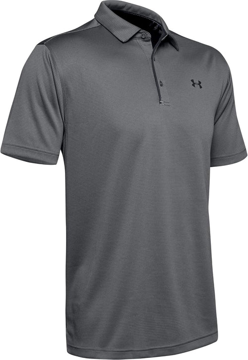 UNDER ARMOUR mens Tech Golf Polo ,Aqua Float (791)/Pitch Gray,3X-Large