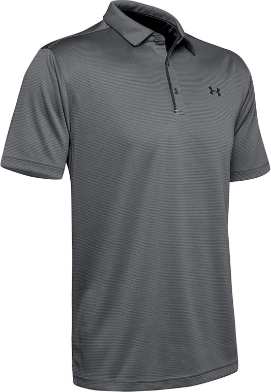 UNDER ARMOUR mens Tech Golf Polo ,Aqua Float (791)/Pitch Gray,3X-Large