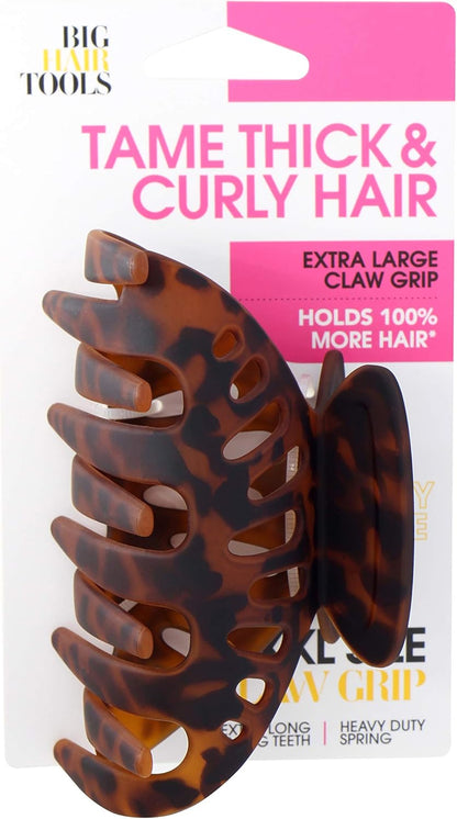 Big Hair Tools XXL Size Claw Grip - Shell