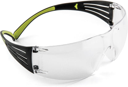 3M Pro SecureFit 400 Eye Protection Safety Glasses, Black Frame and 3 Lens Styles, Anti-fog, 3 Pairs - SF400-W-3PK-PS
