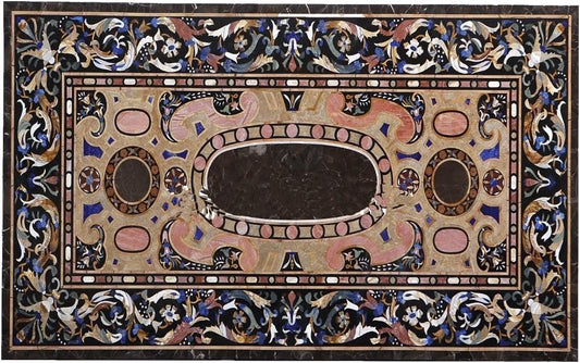 crafts look Marble Dining Table Top Inlay Handicraft Work for Home Decor for Gift
