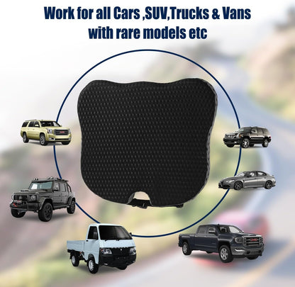 Car Seat Cushion for Driving,Office Chair Cushions Non-Slip Sciatica & Lower Back Tailbone Support Chair Pillow Pad,Memory Foam Seat Cushion for Car Seat Driver Truck Desk Wheelchair