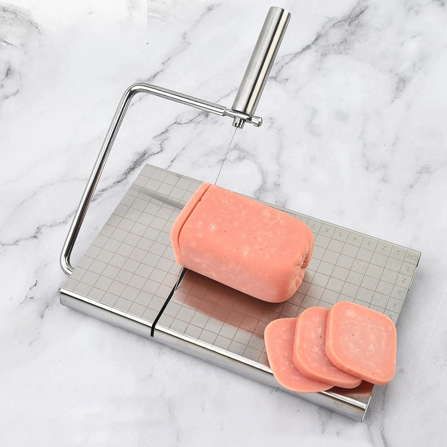 Gadget da cucina in acciaio inossidabile, taglierina per uso domestico in acciaio inossidabile - Utensile da taglio in acciaio inossidabile - Taglierina manuale portatile da cucina per ristoranti per