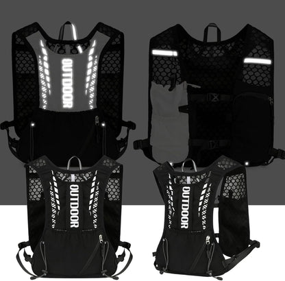 Running Vest, Chest Phone Holder, Reflective Sports Gear, Adjustable Fitness Vest, Breathable Workout Harness, Lightweight Training Accessory Ideal For Jogging, Gym, Hiking