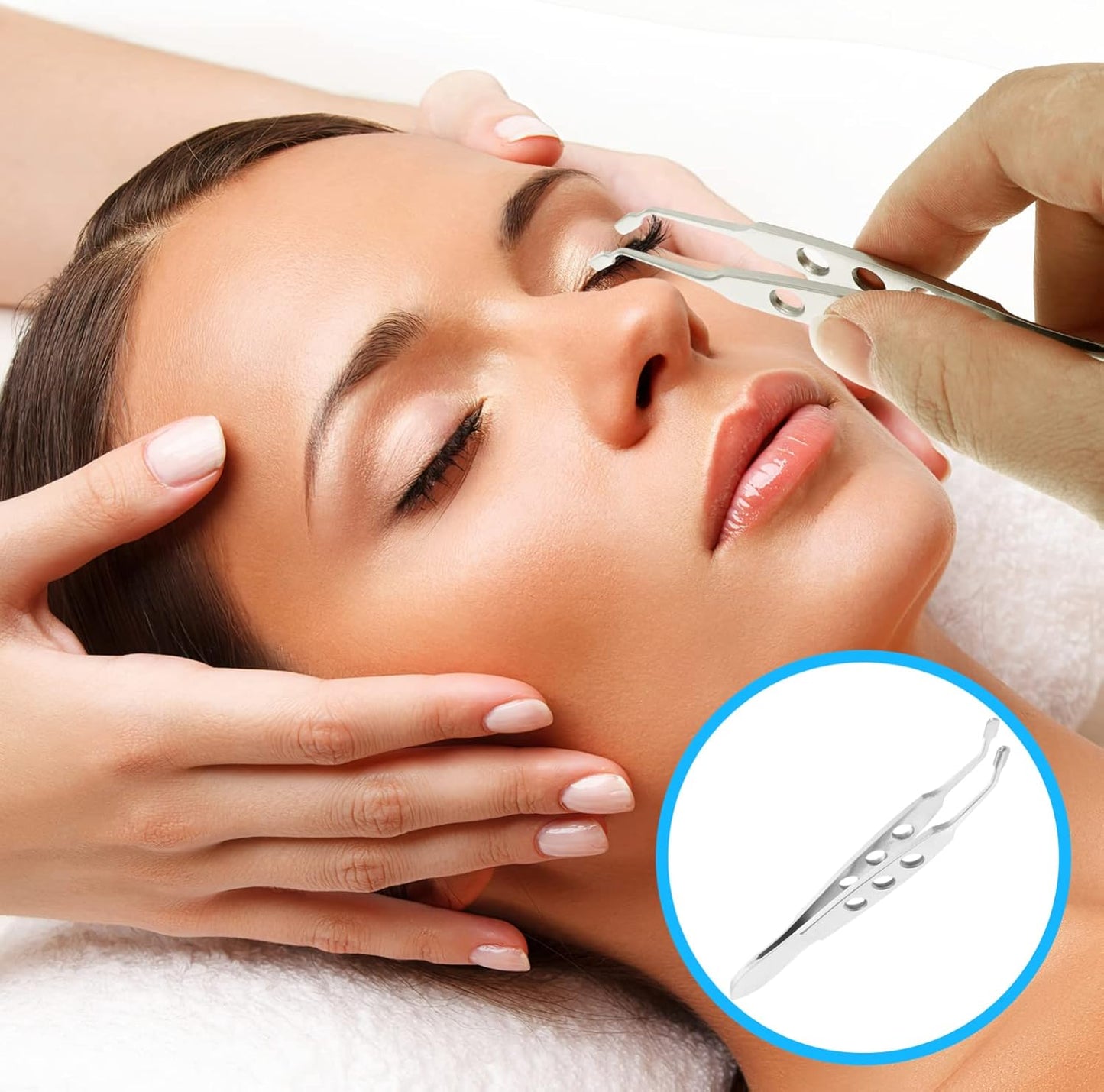 Uonlytech Meibomian Gland Expressor, Stainless Steel Eyelid Massage Professional Face Care Craft Tools for Dry Eyes