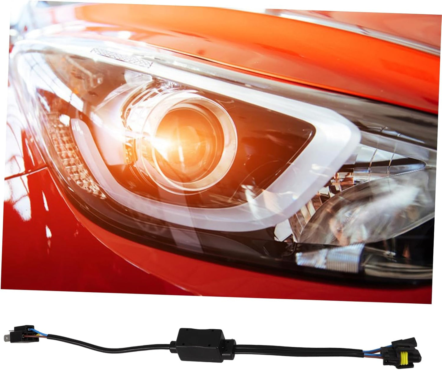 VALICLUD Cablaggio per Luci Auto Plug And Play Installazione Facile Compatibile con Vari Cablaggio e Pratico per Faro Riduzione Energetici Upgrade Veloce
