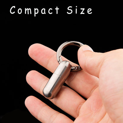 Hamans Titanium Waterproof Container Multi Tool Box Case Outdoor EDC Survival Storage Container Dry Box