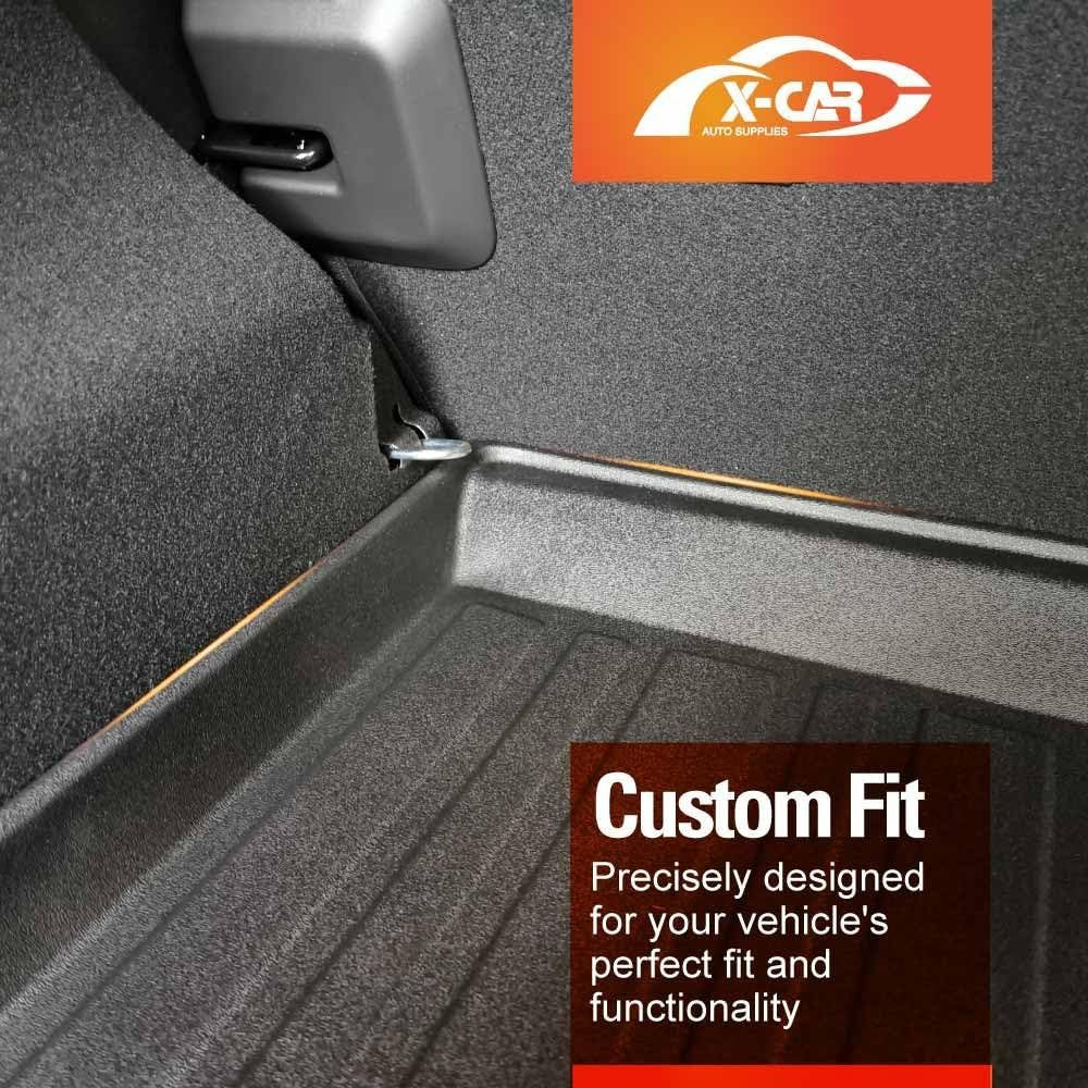X-CAR Boot Liner for Mitsubishi Outlander PHEV 7-Seater 2021-2025 Luggage Tray Cargo Mat Trunk Cover Heavy Duty Interior Accessories