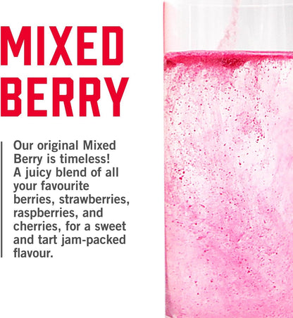 BioSteel Hydration Mix, Great Tasting Hydration with Zero Sugar, and No Artificial Flavours or Preservatives, Mixed Berry Flavour, 100 Servings per Tub