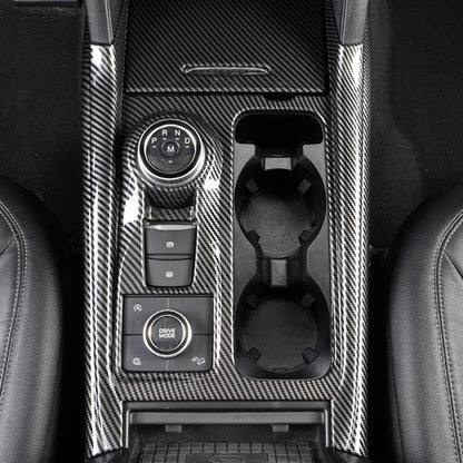 AOKIO Center Console Gear Shift Panel Cover Trim for Ford Explorer Interior Accessories 2020 2021 2022 2023 2024 (Carbon Fiber Style)