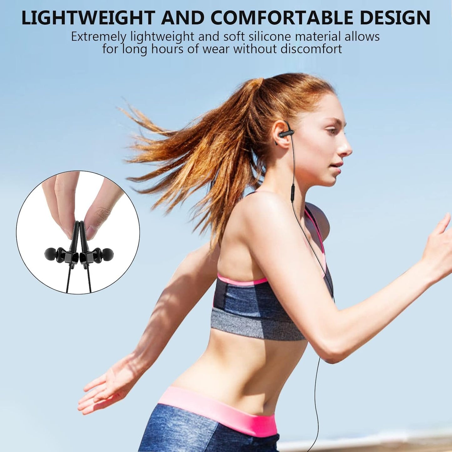 Wired Headphones USB C Earbuds with Anti Drop Earhook in Ear Buds Microphone Running Sports Gym Earphones for Apple iPhone 16 Pro Max 15 16e Android Samsung S25 S24 Ultra S23 S21 S20 Google Pixel 9 8
