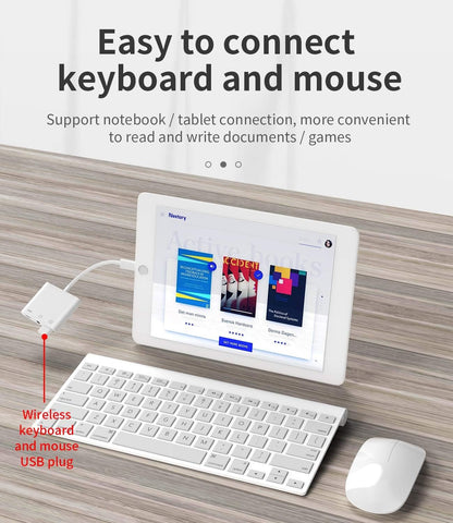 Apple Certified for iPhone Headphone Adapter 3.5mm AUX Audio Jack and Charger Extender Dongle Earphone Headset Converter Lightning Male to USB Female OTG Cable Camera Memory Connector Kit Splitter